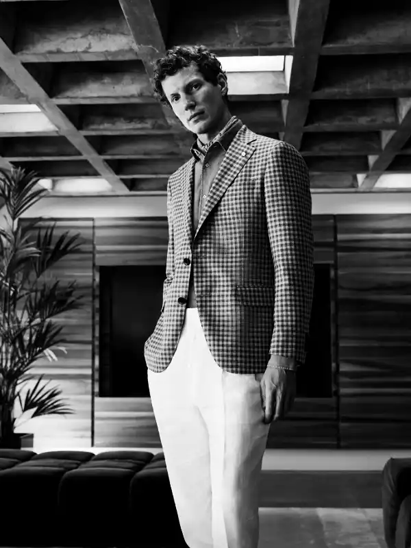 A fitting in progress